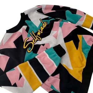 Switch Remarkable Selfmade Sweatshirt‎ Geometric Abstract M Multicolor Mens